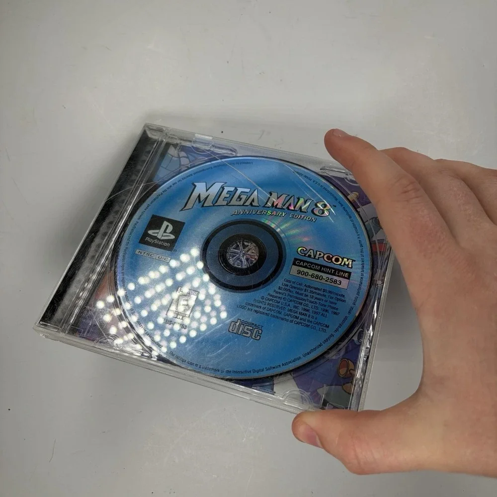Mega Man 8 Anniversary Edition (Sony Playstation‎ 1, 1997) Game